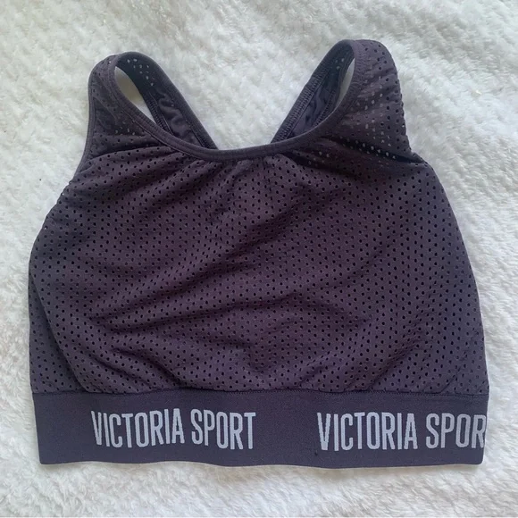 Victoria Sport Mesh High Neck Bra - Picture 1 of 3